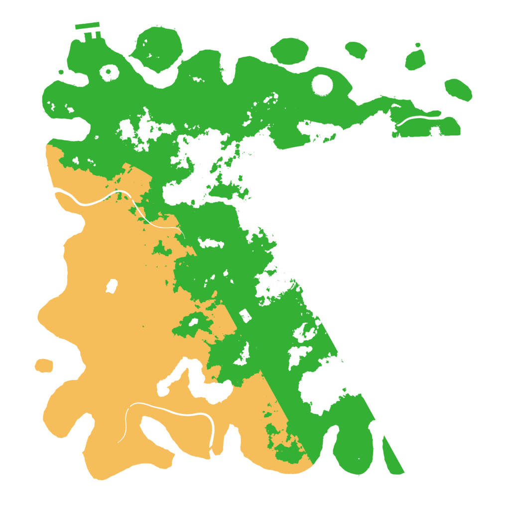 Biome Rust Map: Procedural Map, Size: 4250, Seed: 780658588