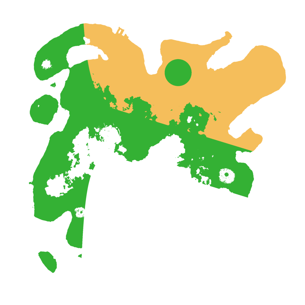 Biome Rust Map: Procedural Map, Size: 3000, Seed: 2087061544