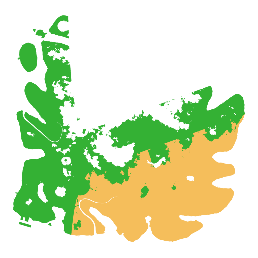 Biome Rust Map: Procedural Map, Size: 4250, Seed: 183370080