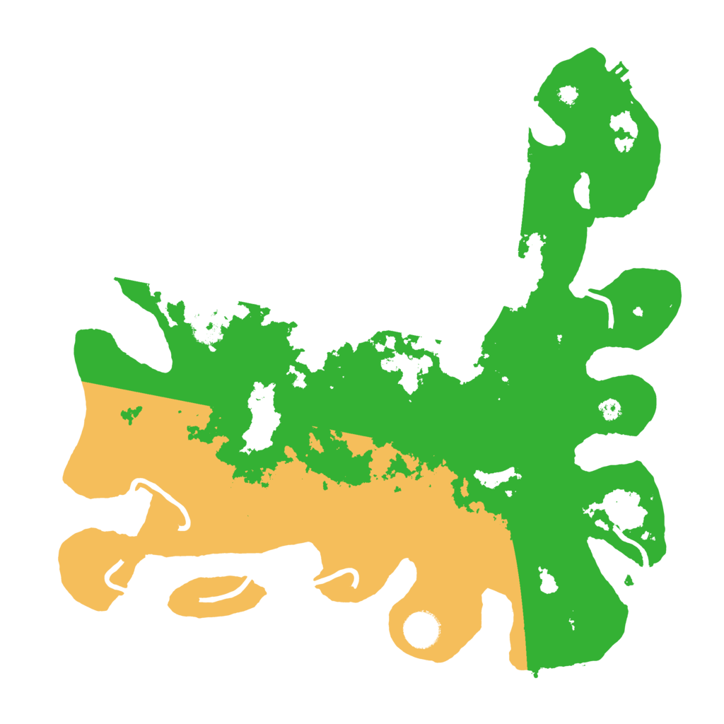 Biome Rust Map: Procedural Map, Size: 3500, Seed: 800563170