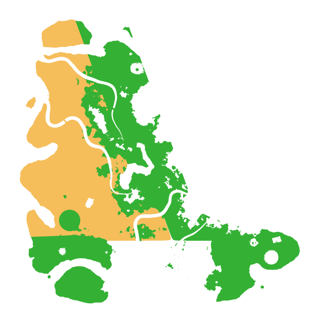 Biome Rust Map: Procedural Map, Size: 4000, Seed: 1627393164