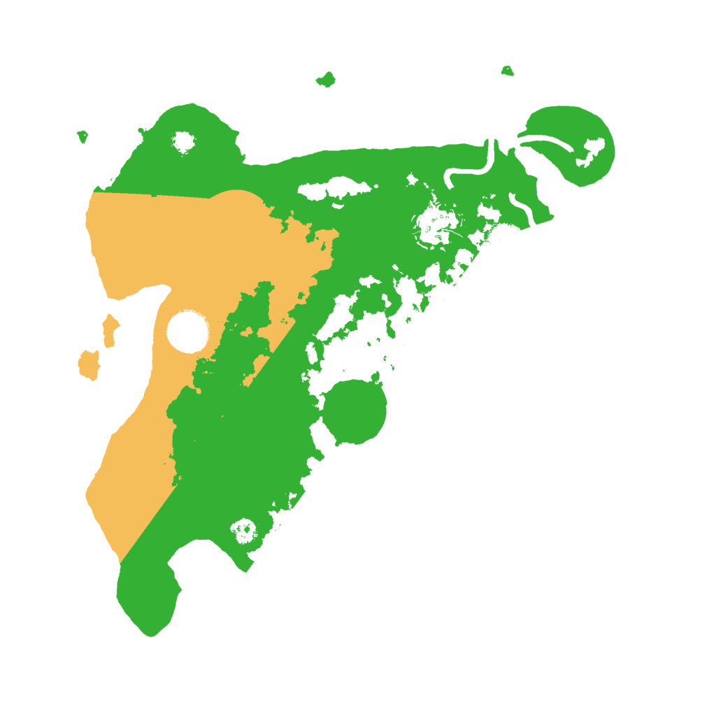 Biome Rust Map: Procedural Map, Size: 3000, Seed: 512354472