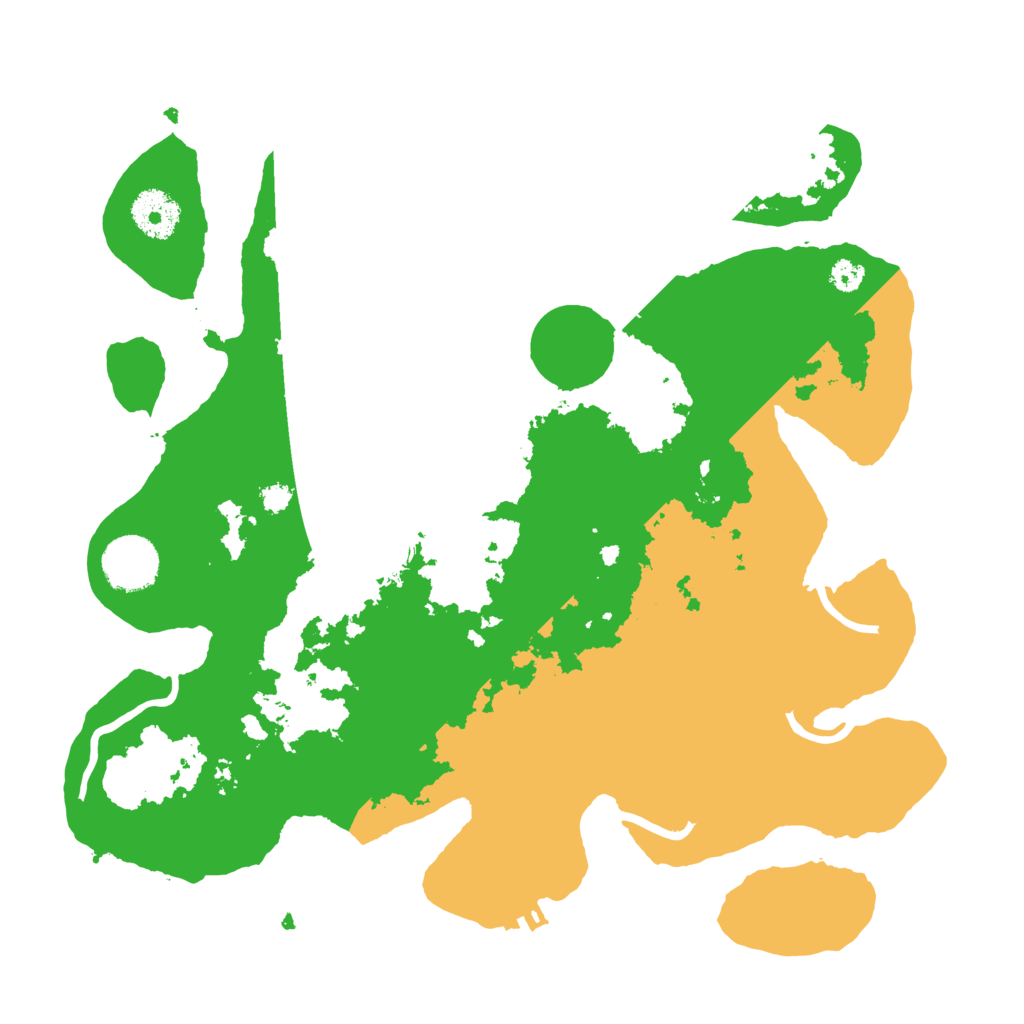 Biome Rust Map: Procedural Map, Size: 3250, Seed: 139689215