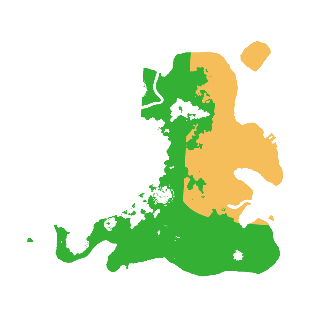 Biome Rust Map: Procedural Map, Size: 2800, Seed: 720561891