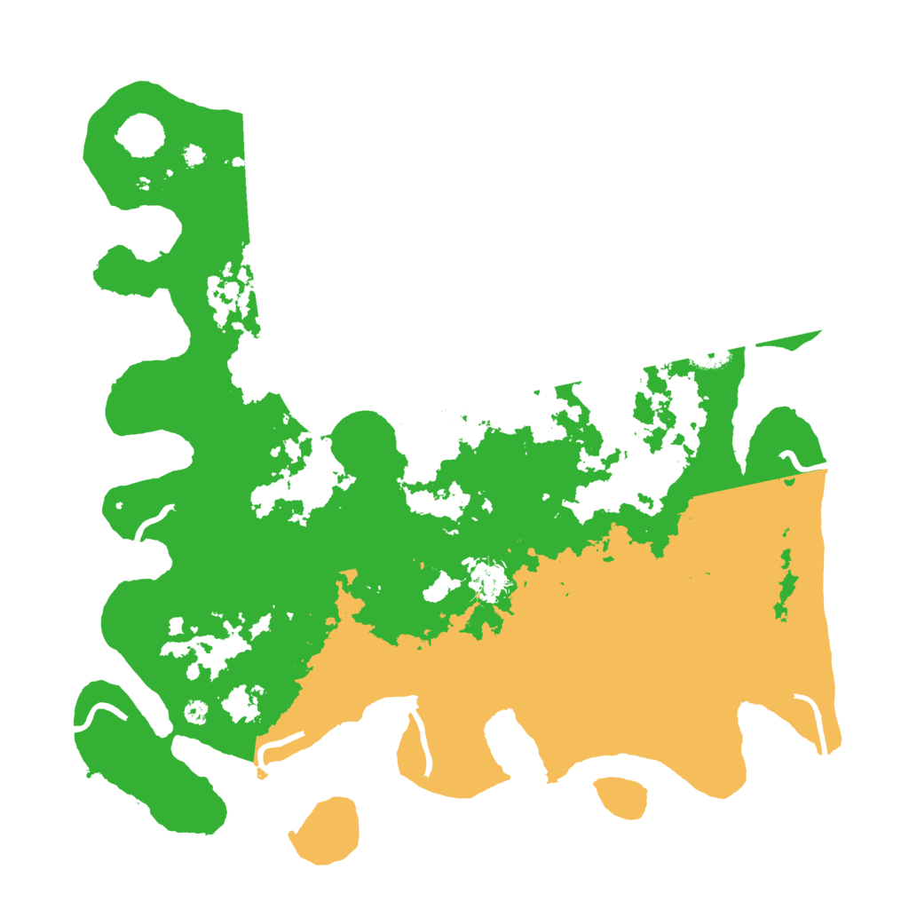 Biome Rust Map: Procedural Map, Size: 3850, Seed: 430603118