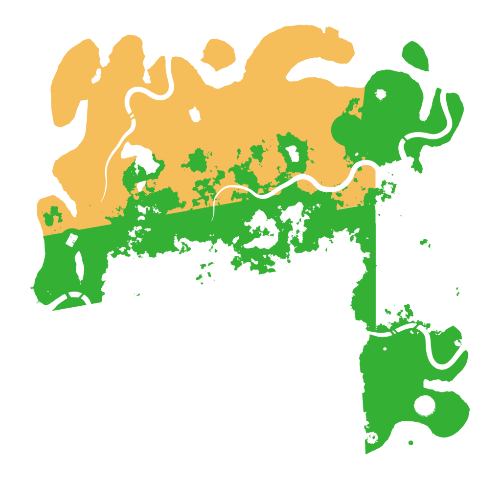 Biome Rust Map: Procedural Map, Size: 4250, Seed: 2087704593