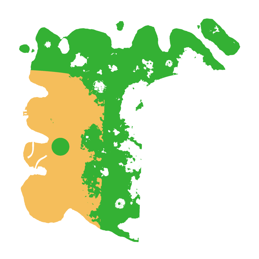 Biome Rust Map: Procedural Map, Size: 3850, Seed: 111634106