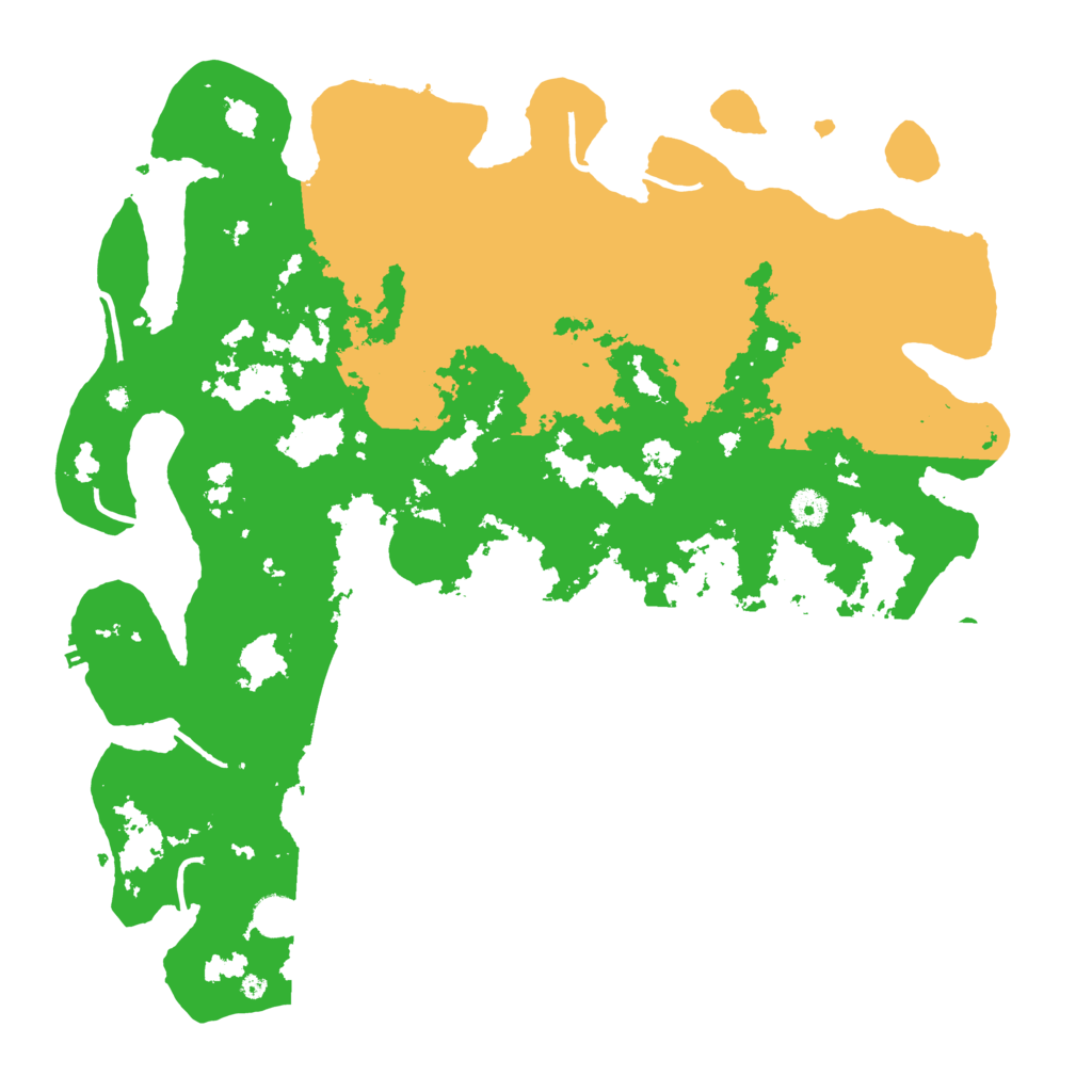 Biome Rust Map: Procedural Map, Size: 4500, Seed: 5698732