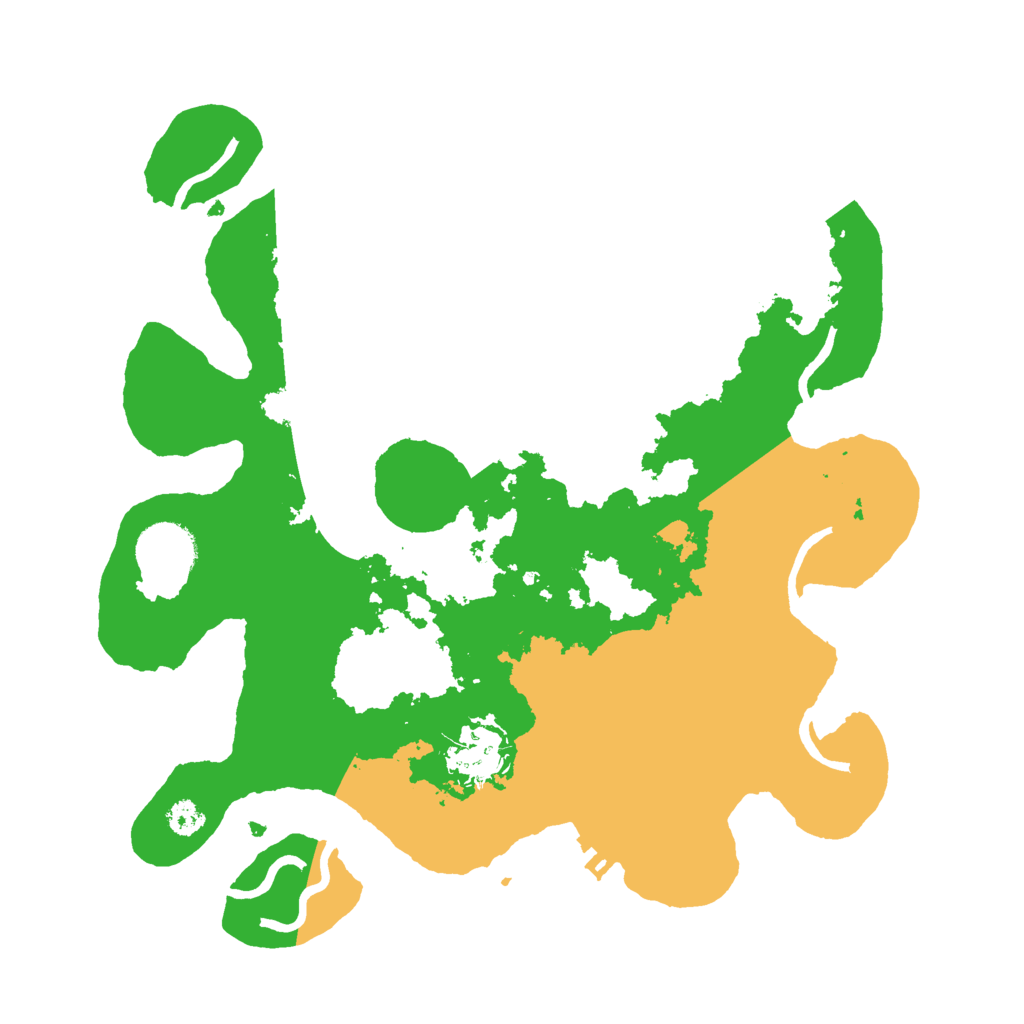 Biome Rust Map: Procedural Map, Size: 3000, Seed: 847451357