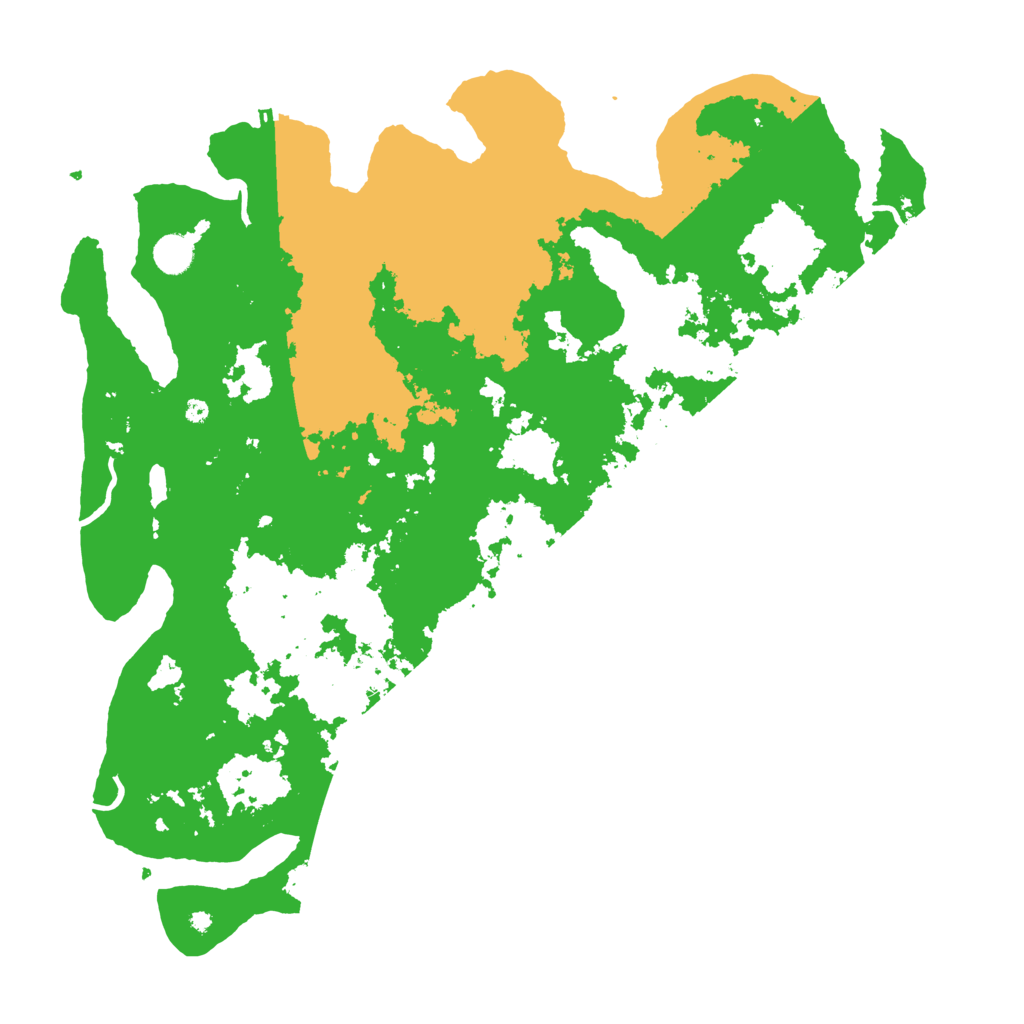 Biome Rust Map: Procedural Map, Size: 4500, Seed: 52786428