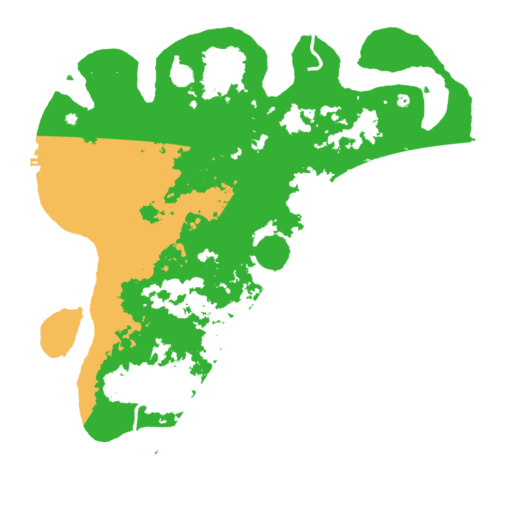 Biome Rust Map: Procedural Map, Size: 4000, Seed: 616