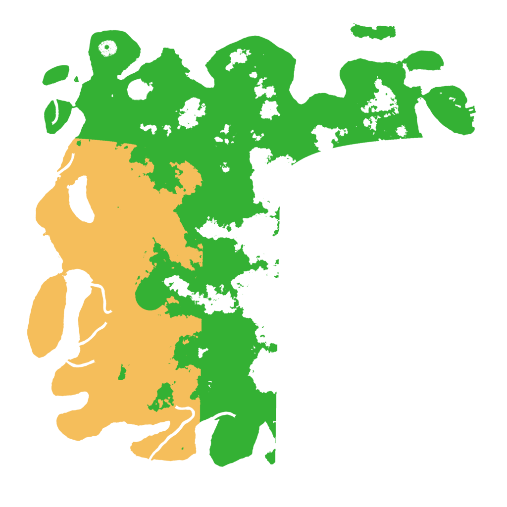 Biome Rust Map: Procedural Map, Size: 4500, Seed: 991460465