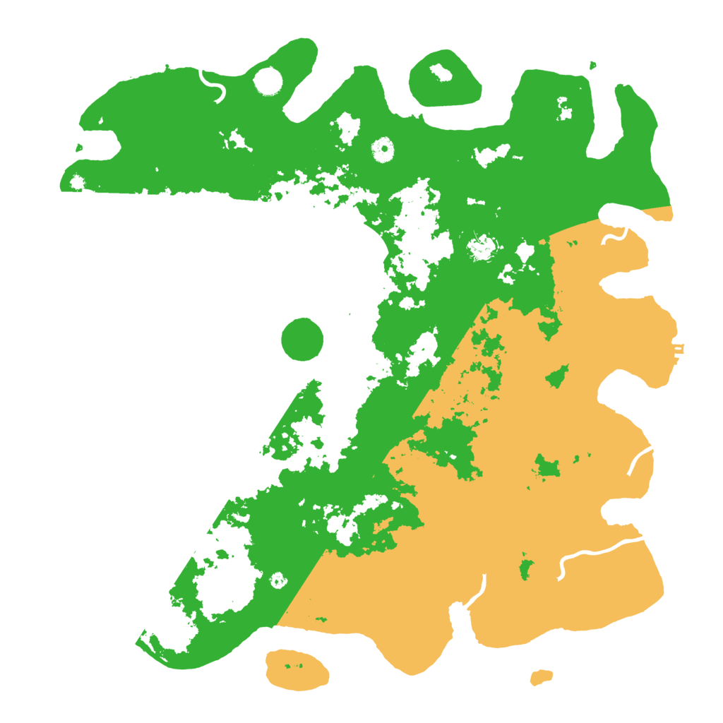 Biome Rust Map: Procedural Map, Size: 4555, Seed: 100816564