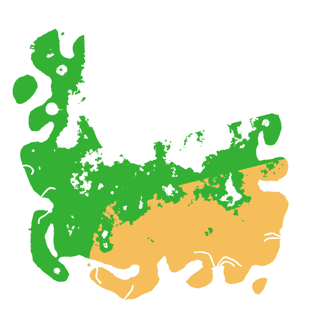 Biome Rust Map: Procedural Map, Size: 4500, Seed: 842942687