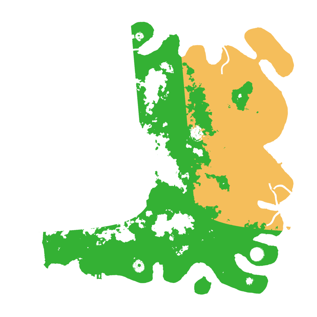 Biome Rust Map: Procedural Map, Size: 4000, Seed: 652488889