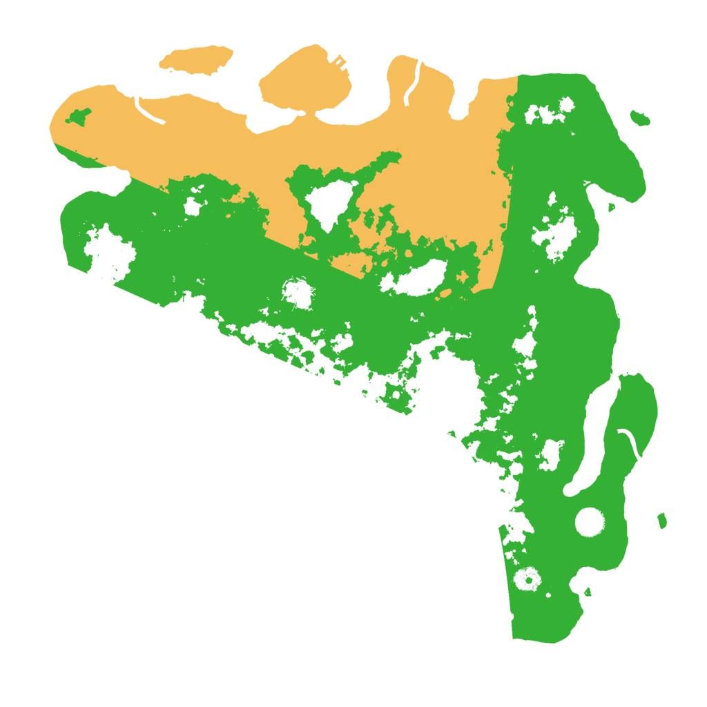 Biome Rust Map: Procedural Map, Size: 4250, Seed: 1004644389