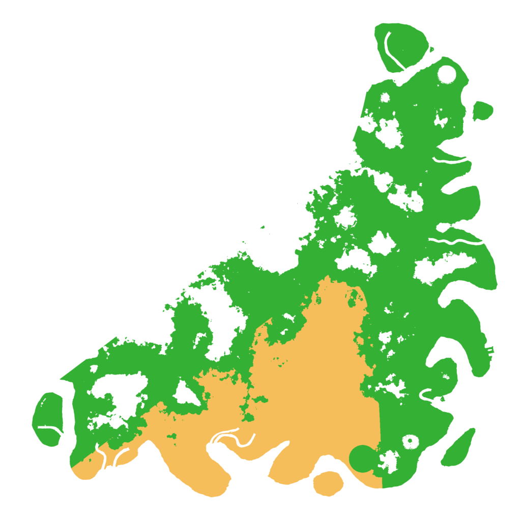 Biome Rust Map: Procedural Map, Size: 5000, Seed: 237262