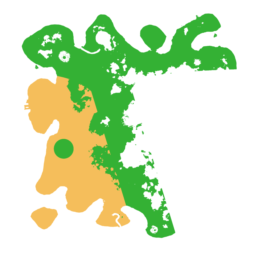 Biome Rust Map: Procedural Map, Size: 3500, Seed: 751022113