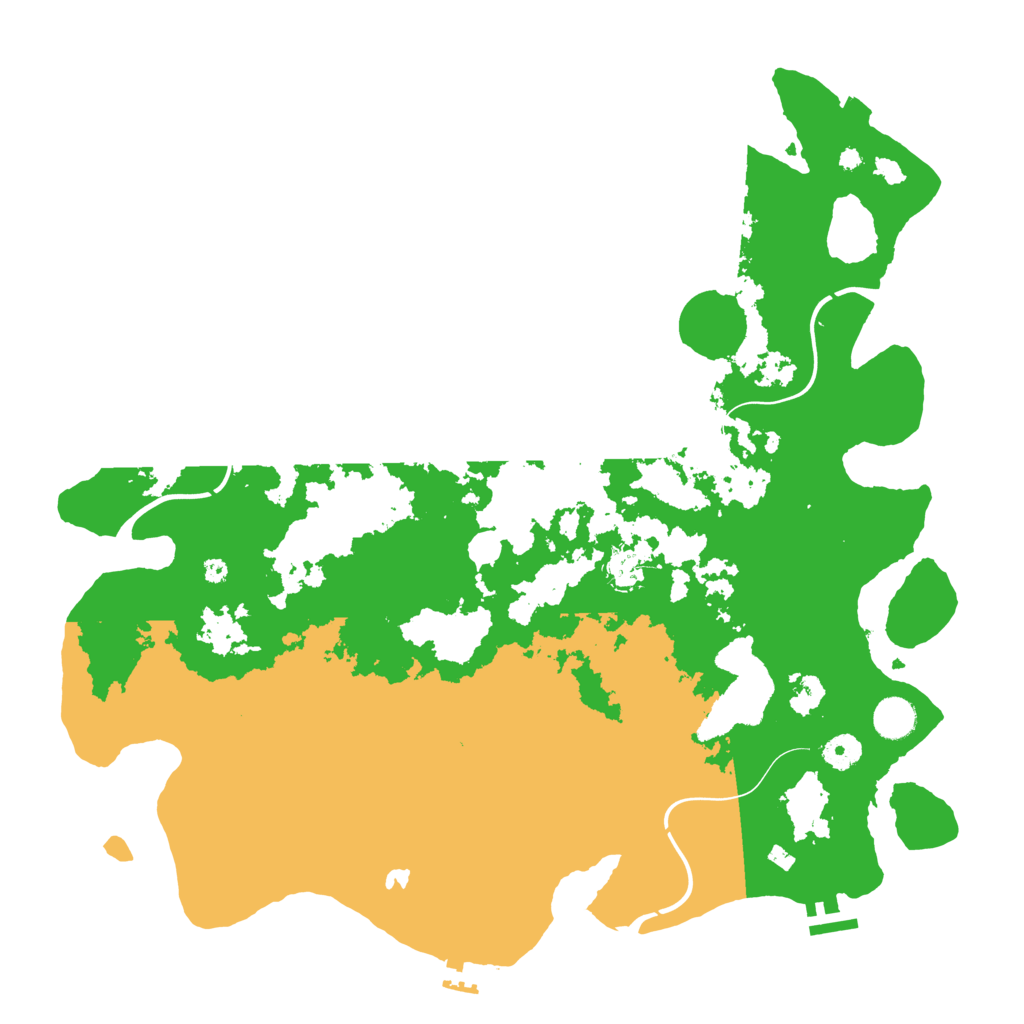 Biome Rust Map: Procedural Map, Size: 4250, Seed: 2014300927