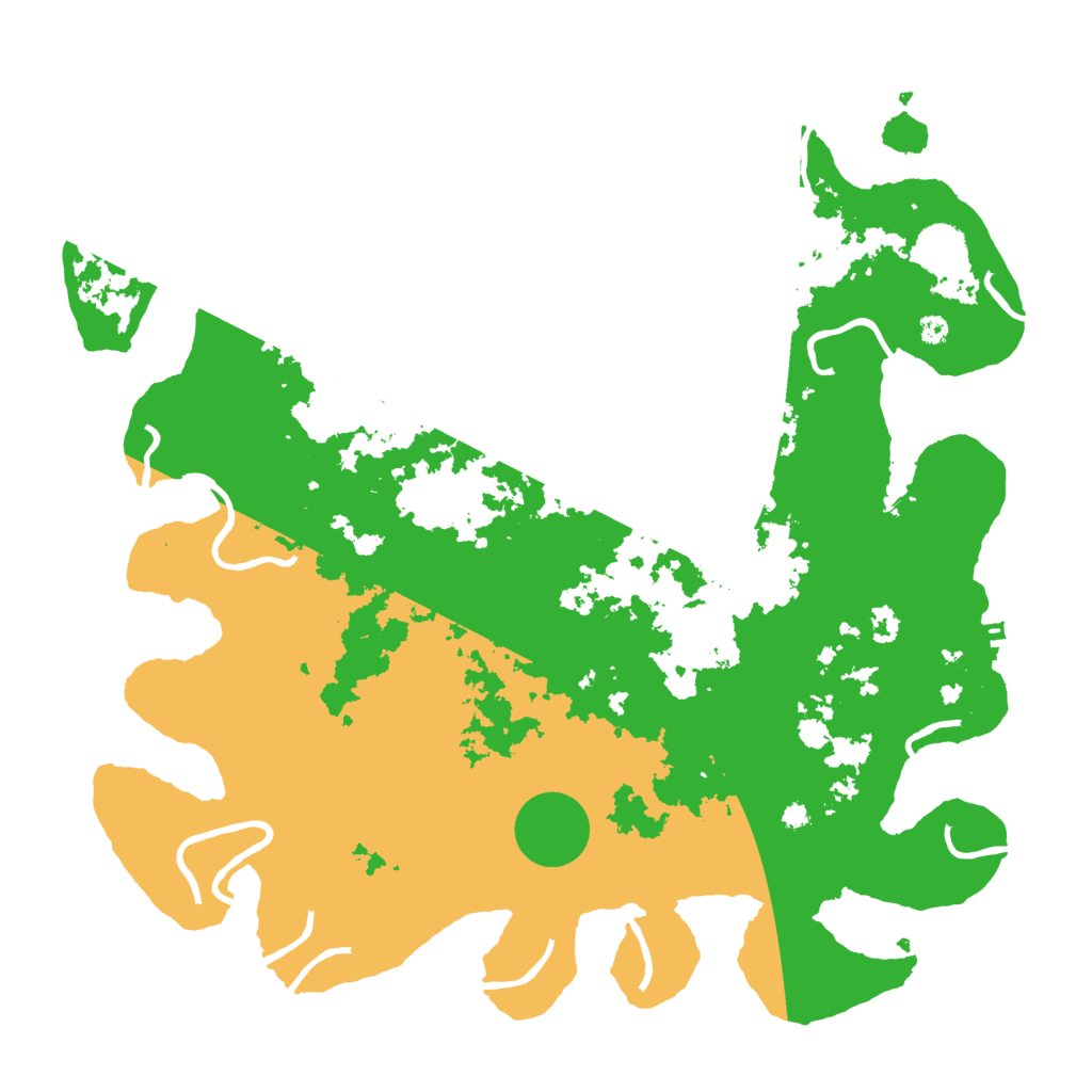 Biome Rust Map: Procedural Map, Size: 3850, Seed: 741487413