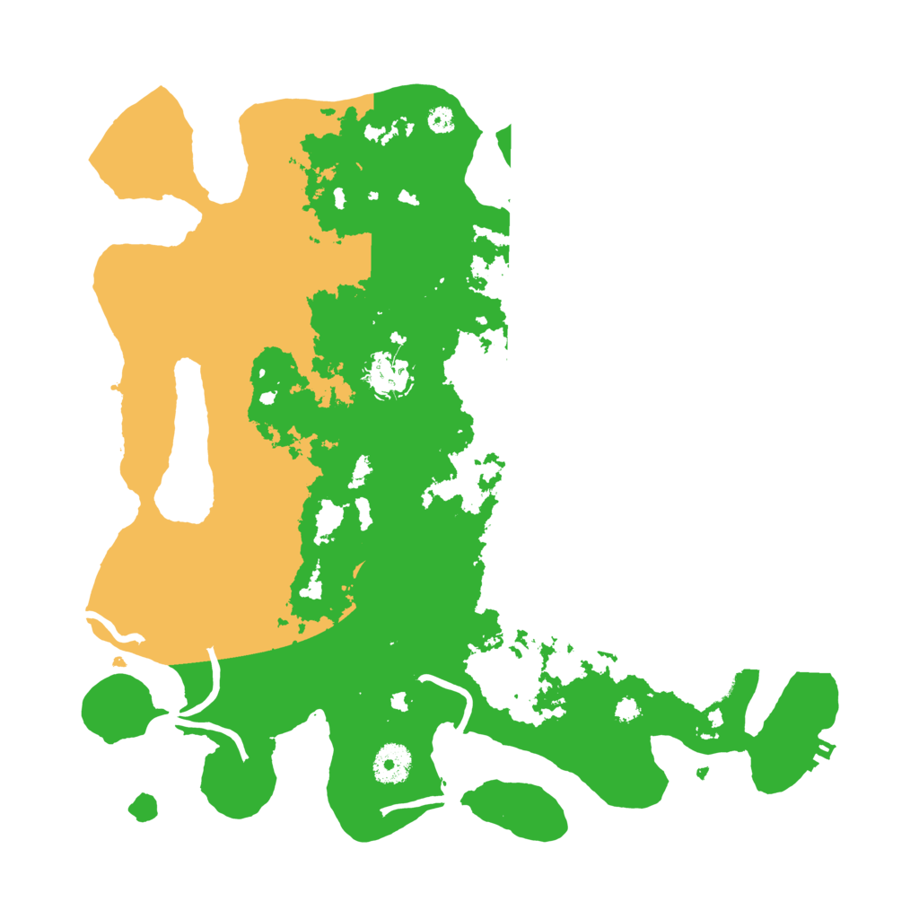 Biome Rust Map: Procedural Map, Size: 3519, Seed: 3519