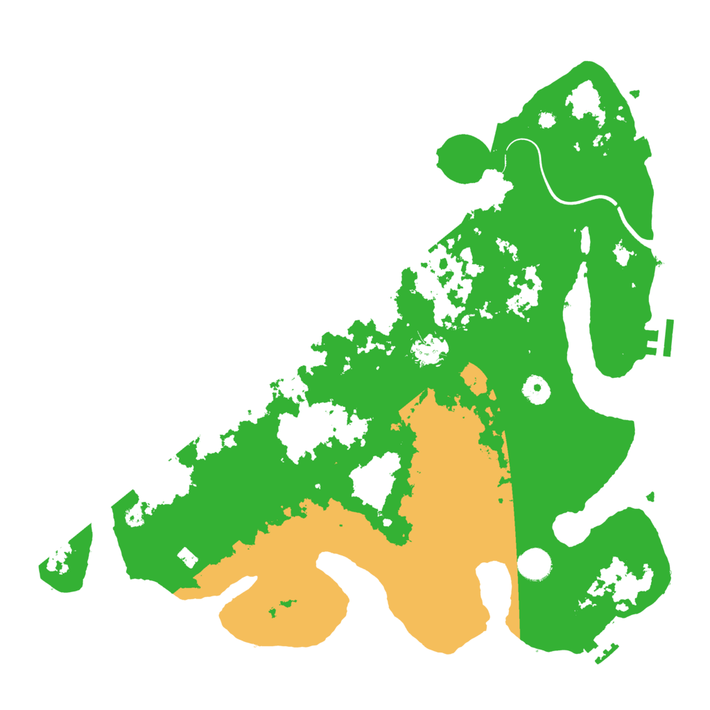 Biome Rust Map: Procedural Map, Size: 3850, Seed: 1564077827
