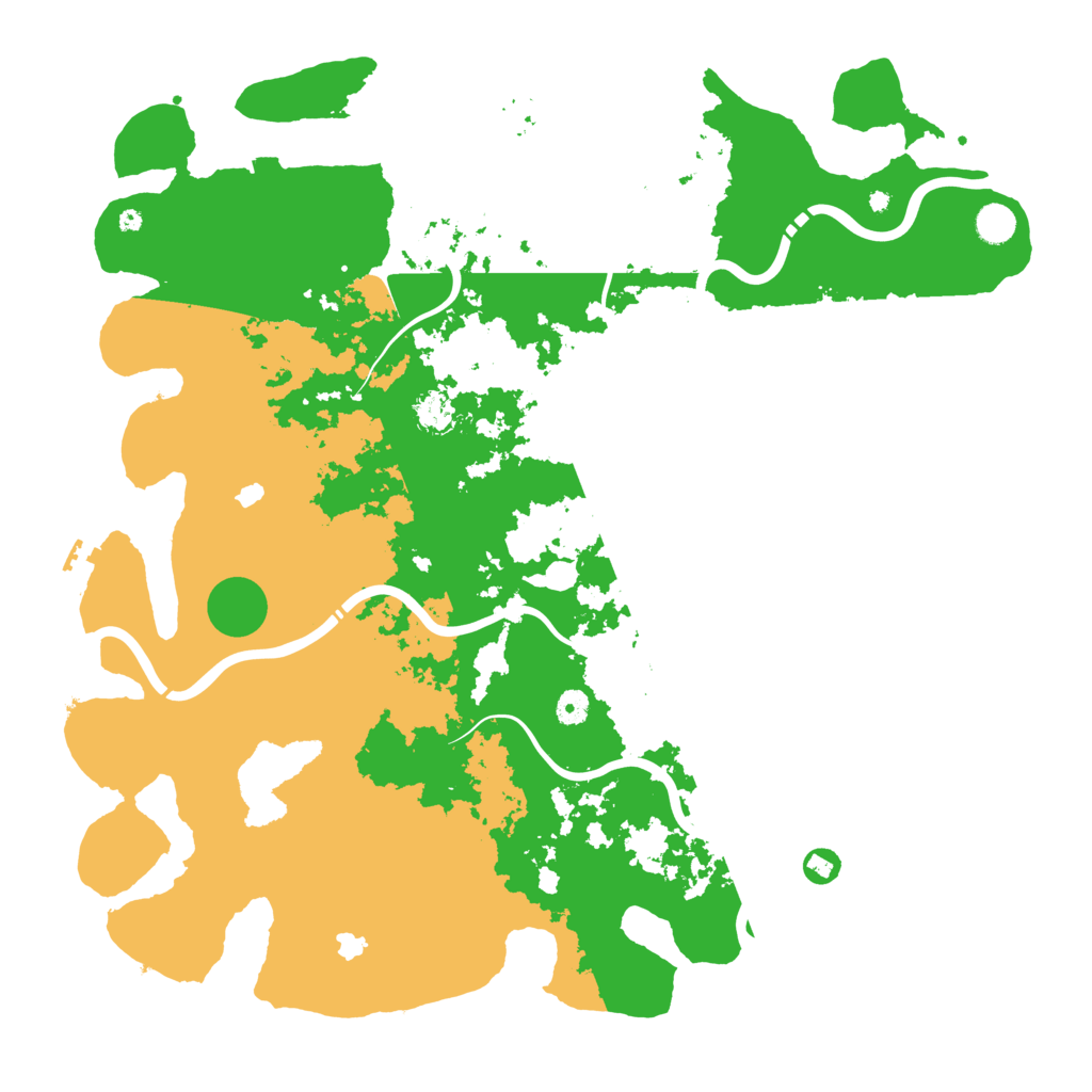 Biome Rust Map: Procedural Map, Size: 4800, Seed: 2084011073