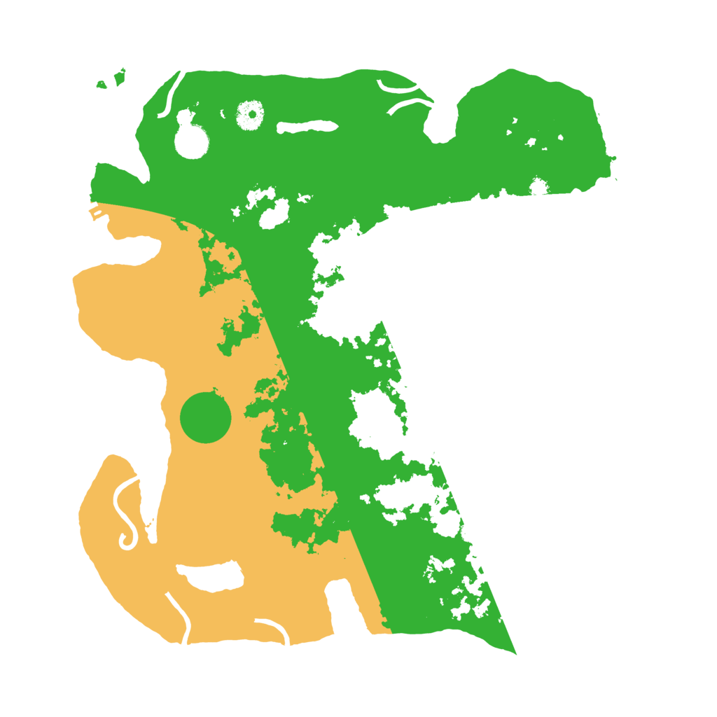 Biome Rust Map: Procedural Map, Size: 3700, Seed: 1373089601