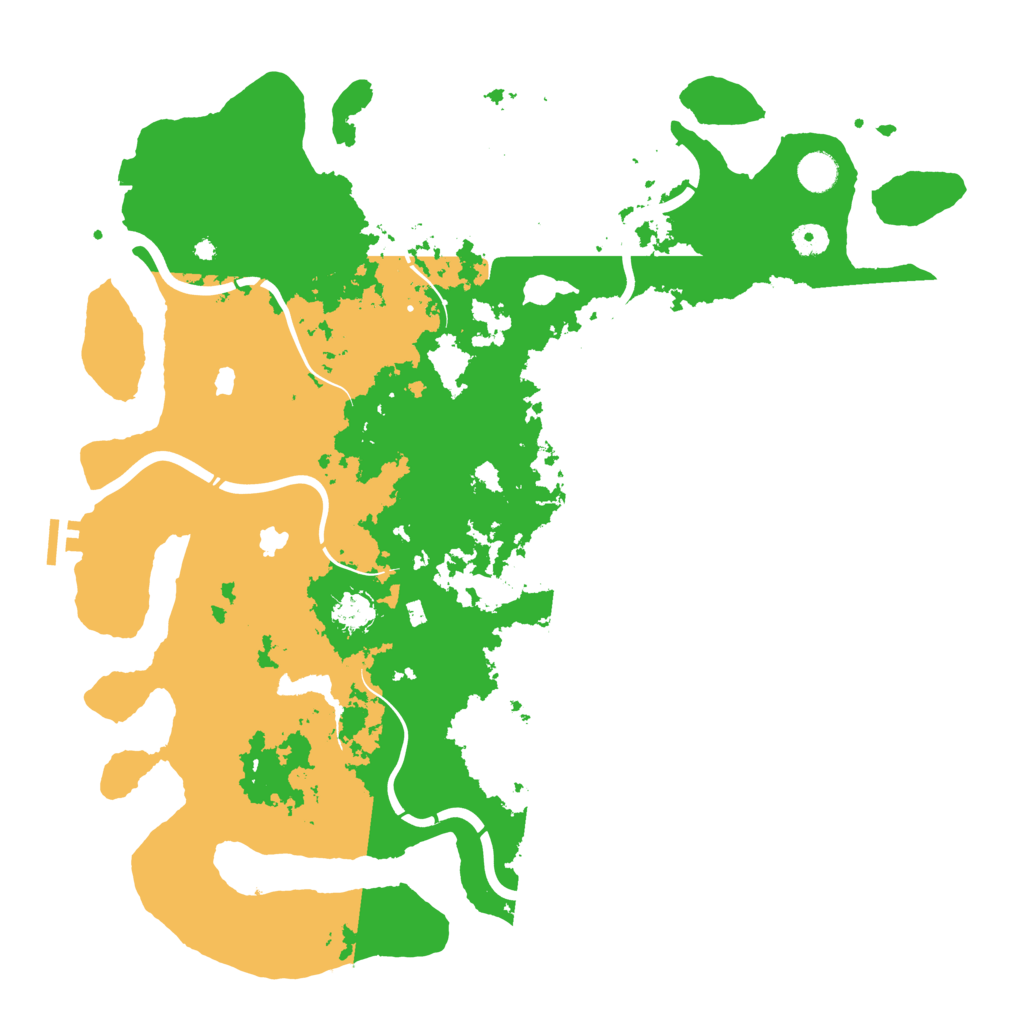 Biome Rust Map: Procedural Map, Size: 4500, Seed: 19742208