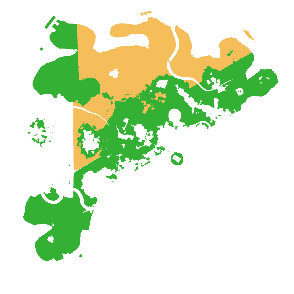 Biome Rust Map: Procedural Map, Size: 4000, Seed: 78248419