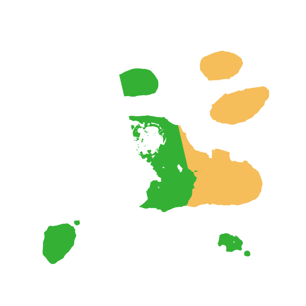 Biome Rust Map: Procedural Map, Size: 2000, Seed: 8985339