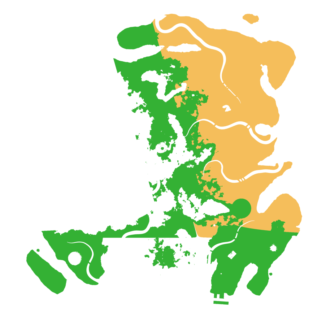 Biome Rust Map: Procedural Map, Size: 4250, Seed: 1730875198