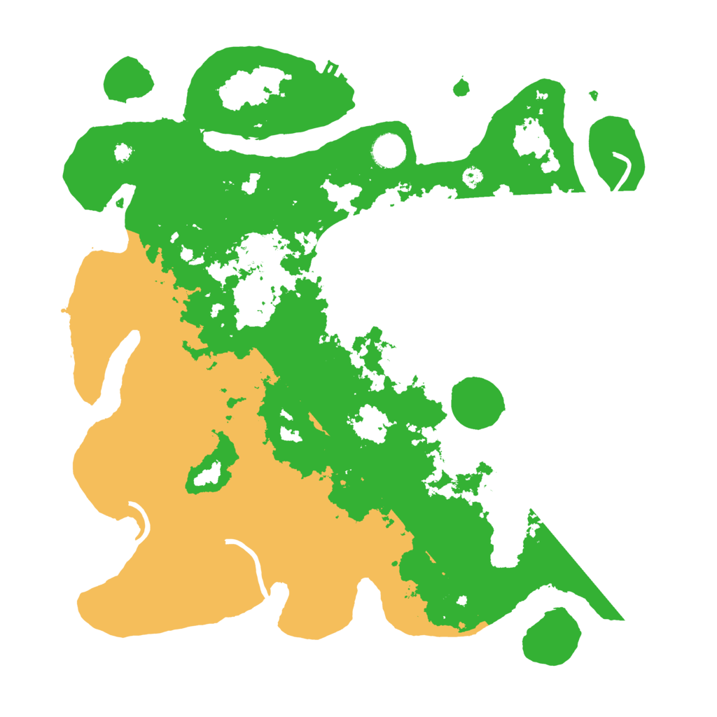 Biome Rust Map: Procedural Map, Size: 3700, Seed: 470593335