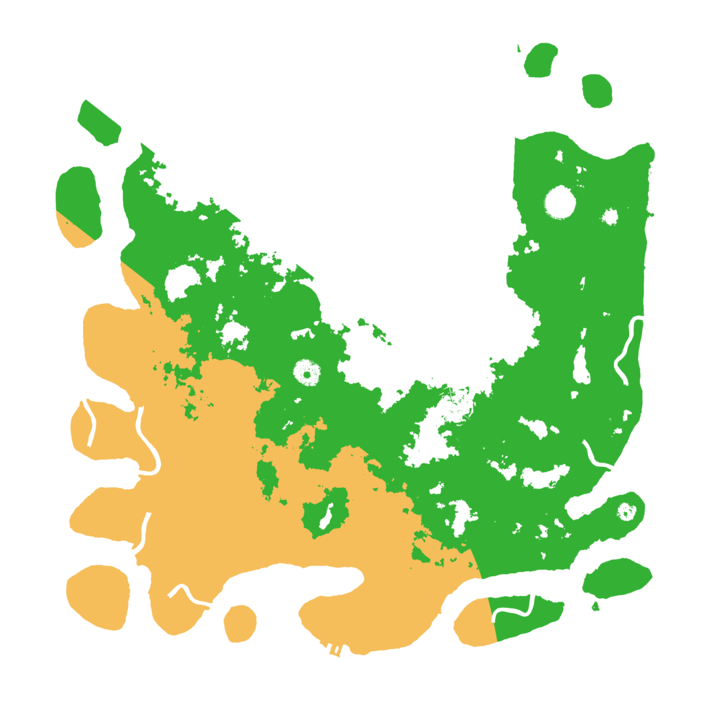 Biome Rust Map: Procedural Map, Size: 4000, Seed: 778116306