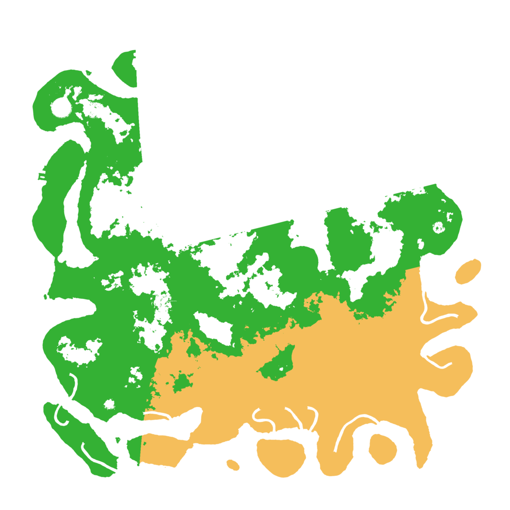 Biome Rust Map: Procedural Map, Size: 4500, Seed: 6425331