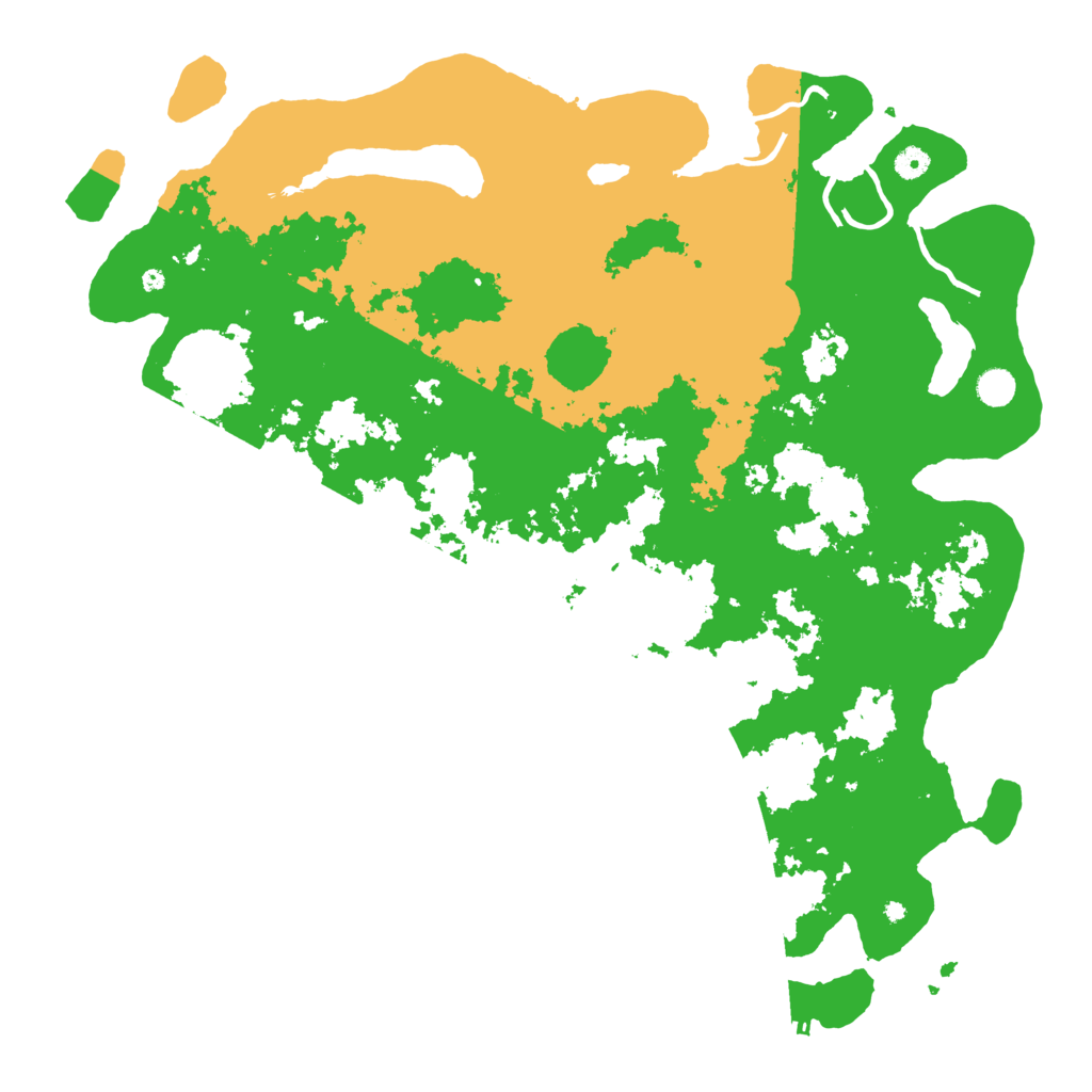 Biome Rust Map: Procedural Map, Size: 5000, Seed: 3592648