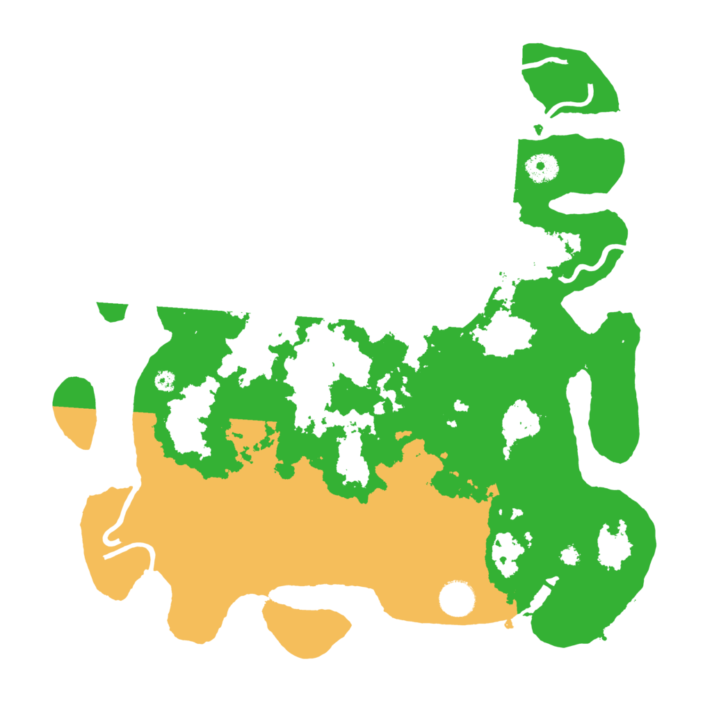 Biome Rust Map: Procedural Map, Size: 3500, Seed: 1030622143