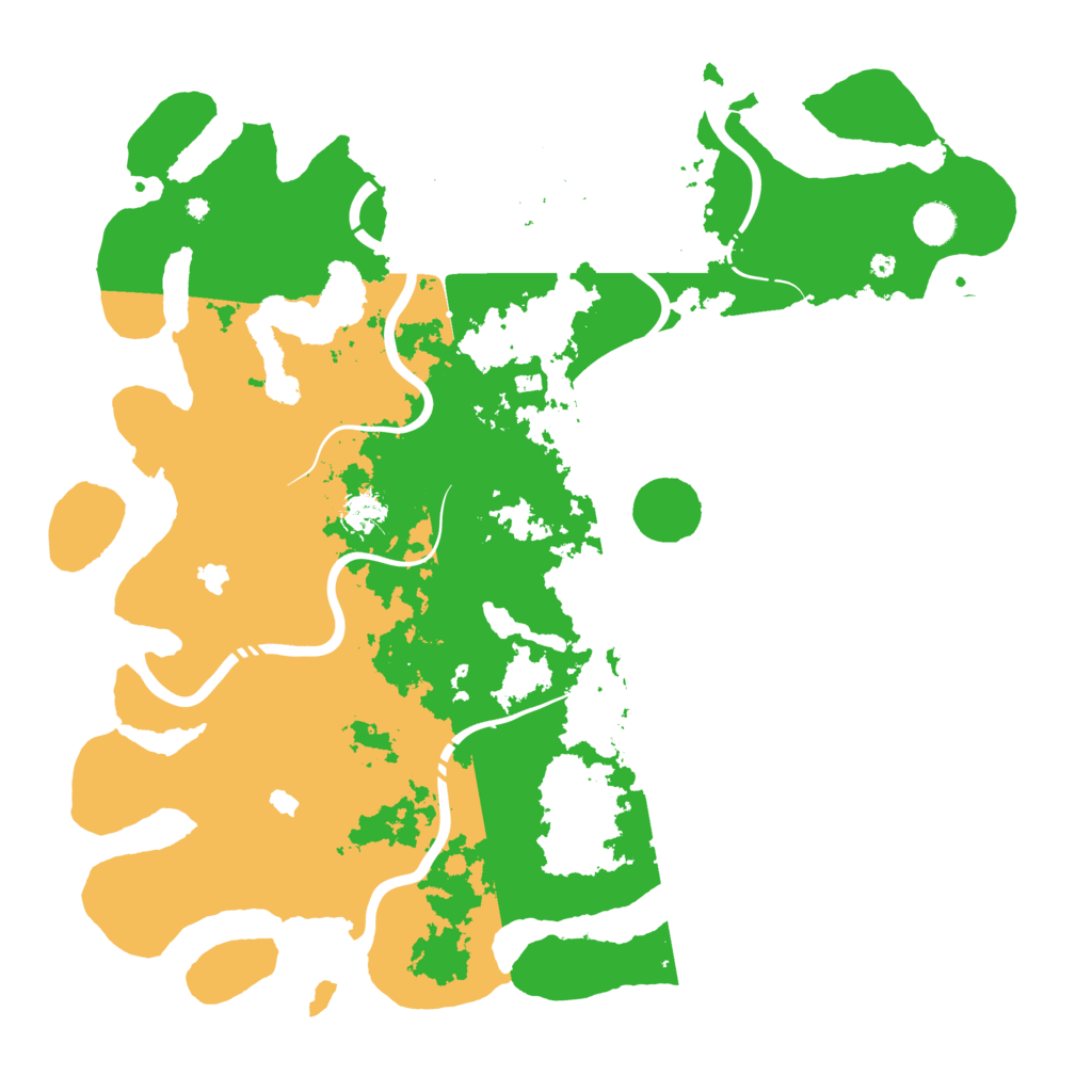 Biome Rust Map: Procedural Map, Size: 4500, Seed: 228825844