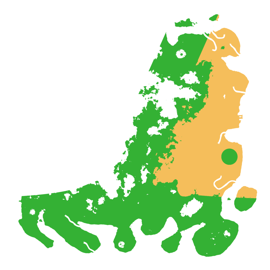 Biome Rust Map: Procedural Map, Size: 4400, Seed: 1472588307