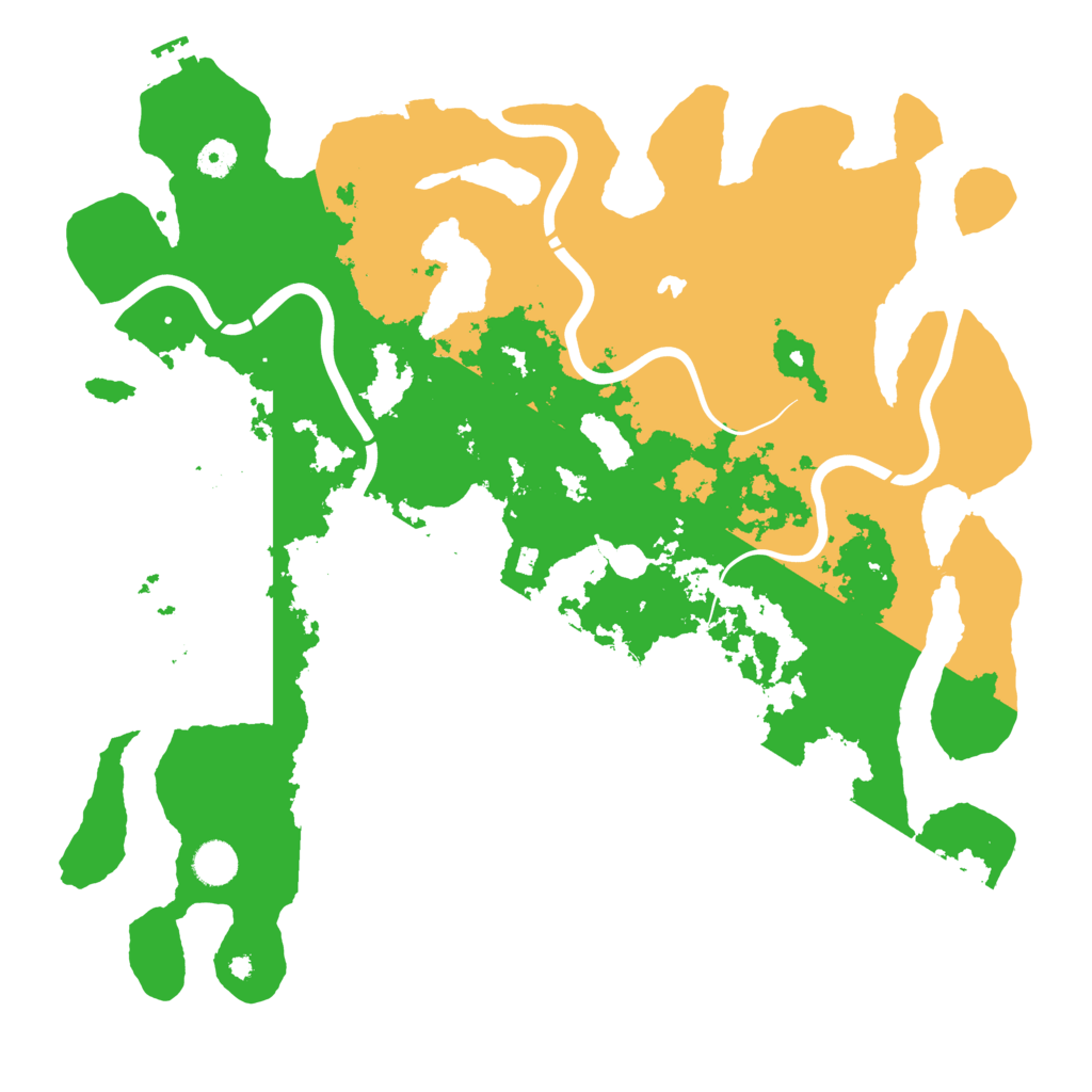 Biome Rust Map: Procedural Map, Size: 4300, Seed: 1868215901