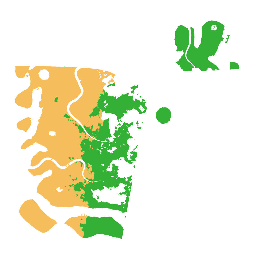 Biome Rust Map: Procedural Map, Size: 4500, Seed: 1621549761