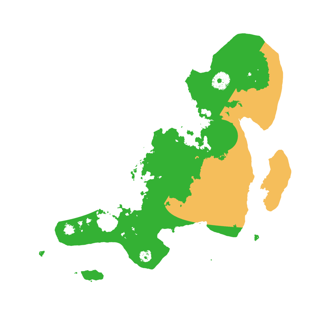 Biome Rust Map: Procedural Map, Size: 2700, Seed: 21