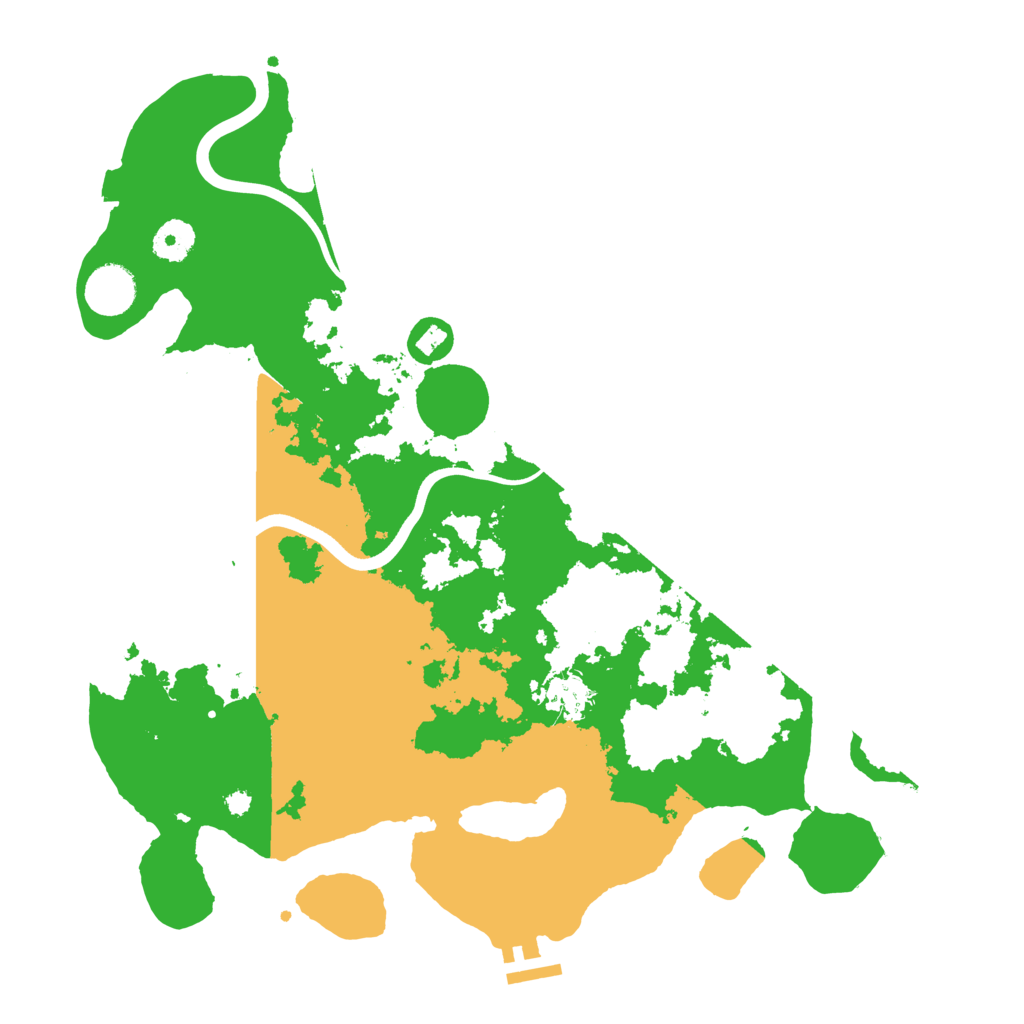 Biome Rust Map: Procedural Map, Size: 3750, Seed: 876036874