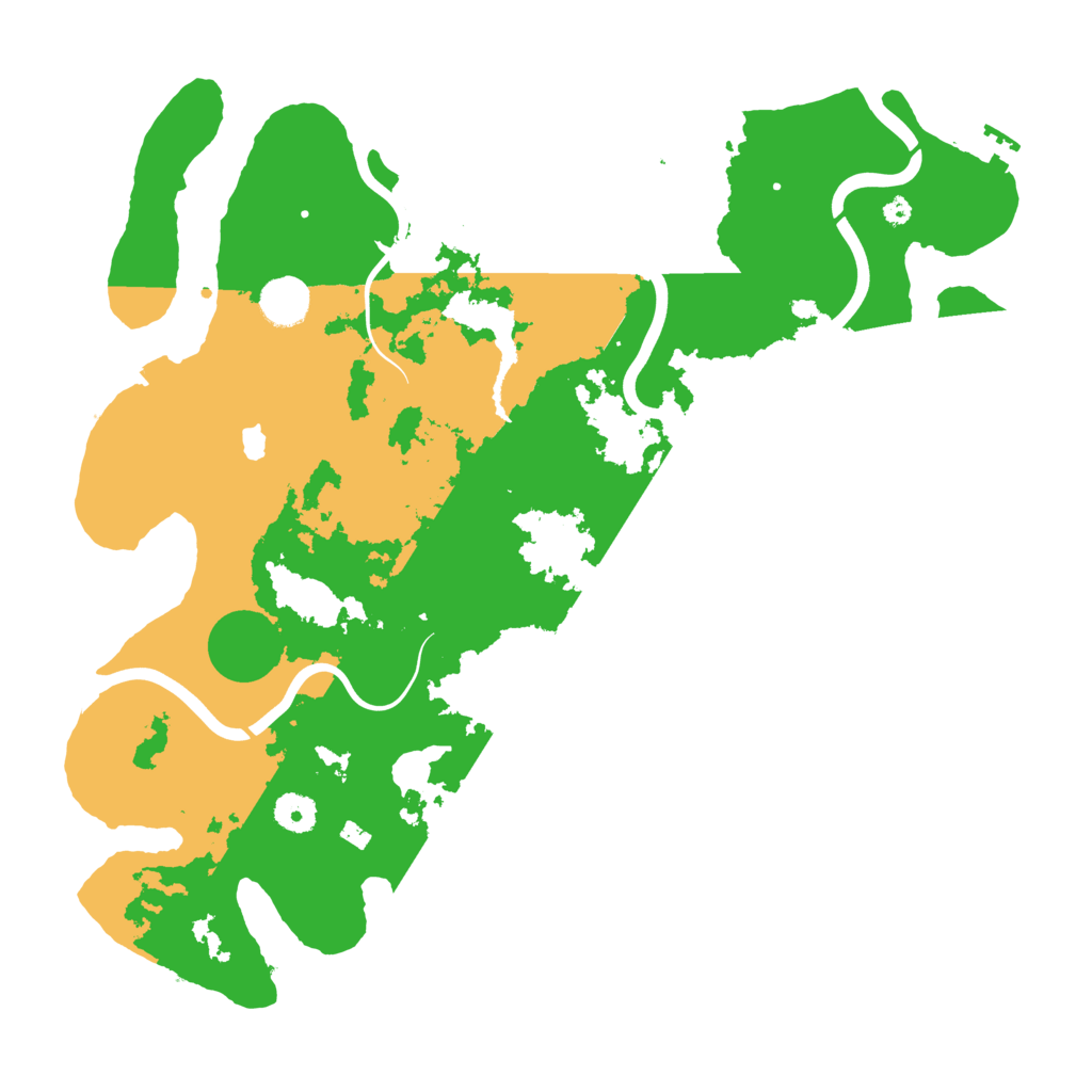 Biome Rust Map: Procedural Map, Size: 4000, Seed: 24245151