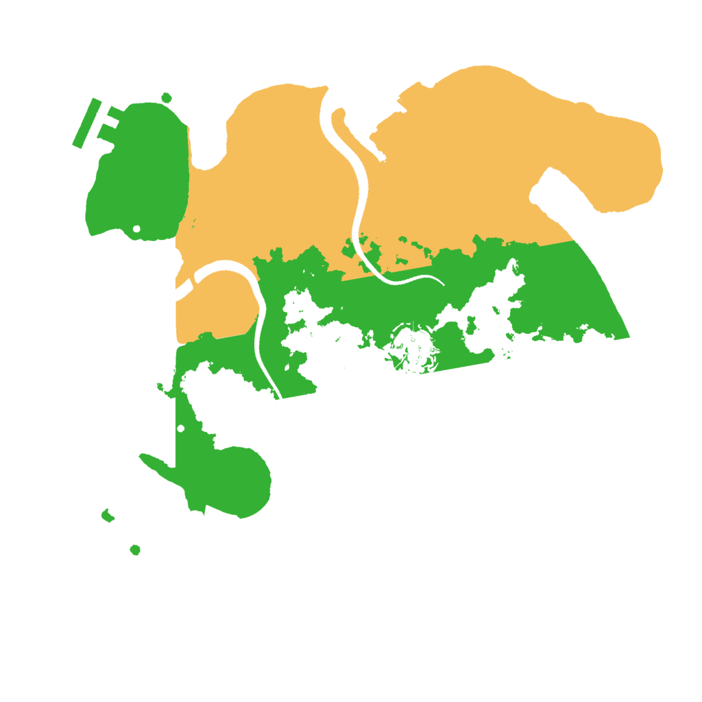 Biome Rust Map: Procedural Map, Size: 2750, Seed: 434732858