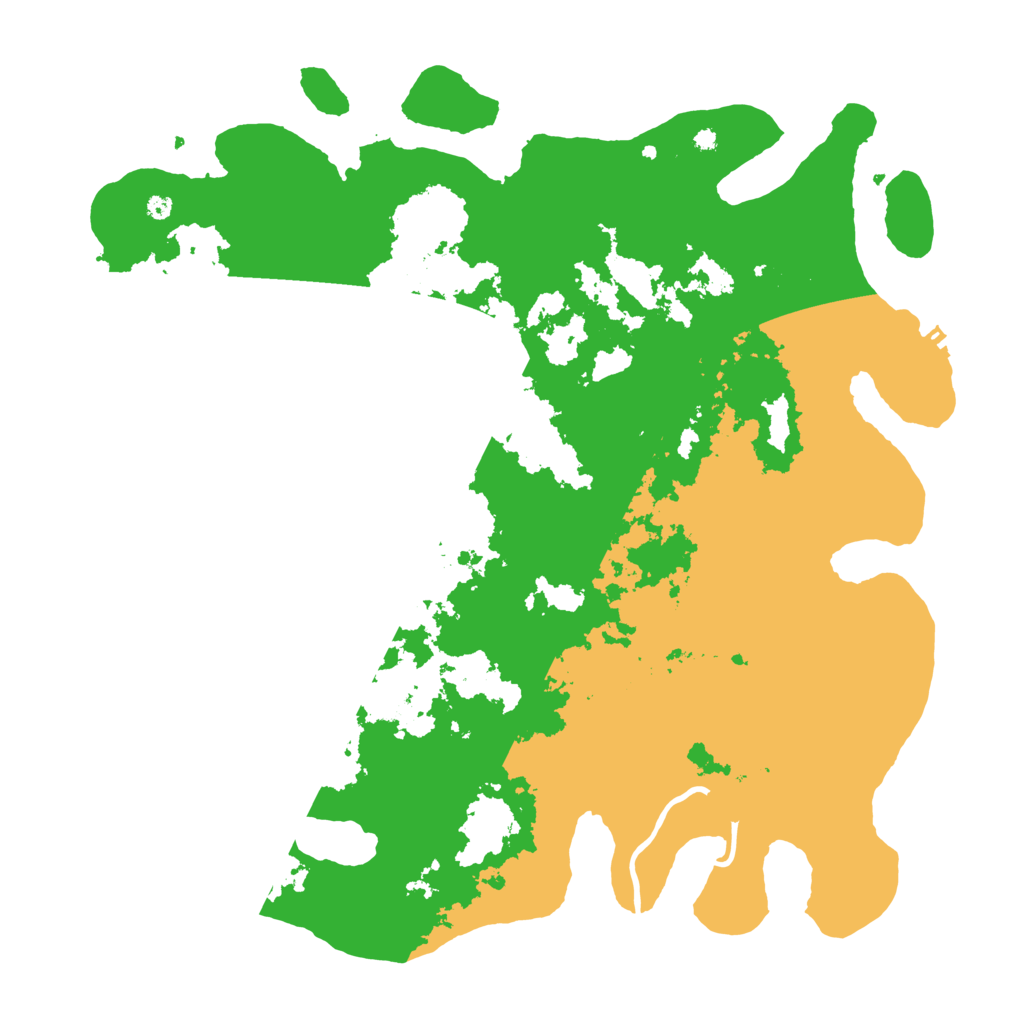 Biome Rust Map: Procedural Map, Size: 4250, Seed: 232382828