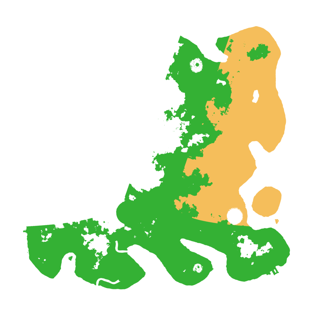 Biome Rust Map: Procedural Map, Size: 3500, Seed: 1714256736