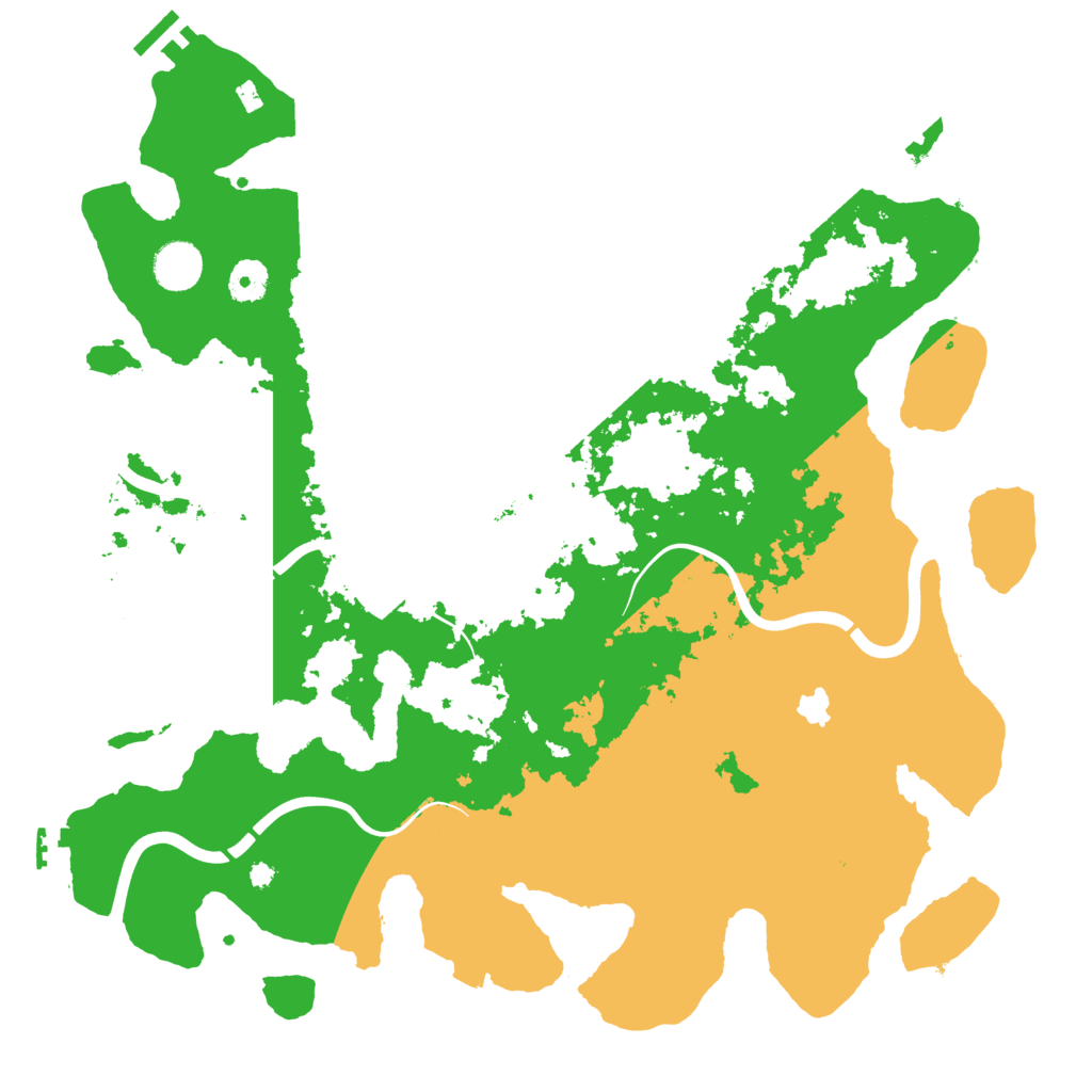 Biome Rust Map: Procedural Map, Size: 4000, Seed: 4406