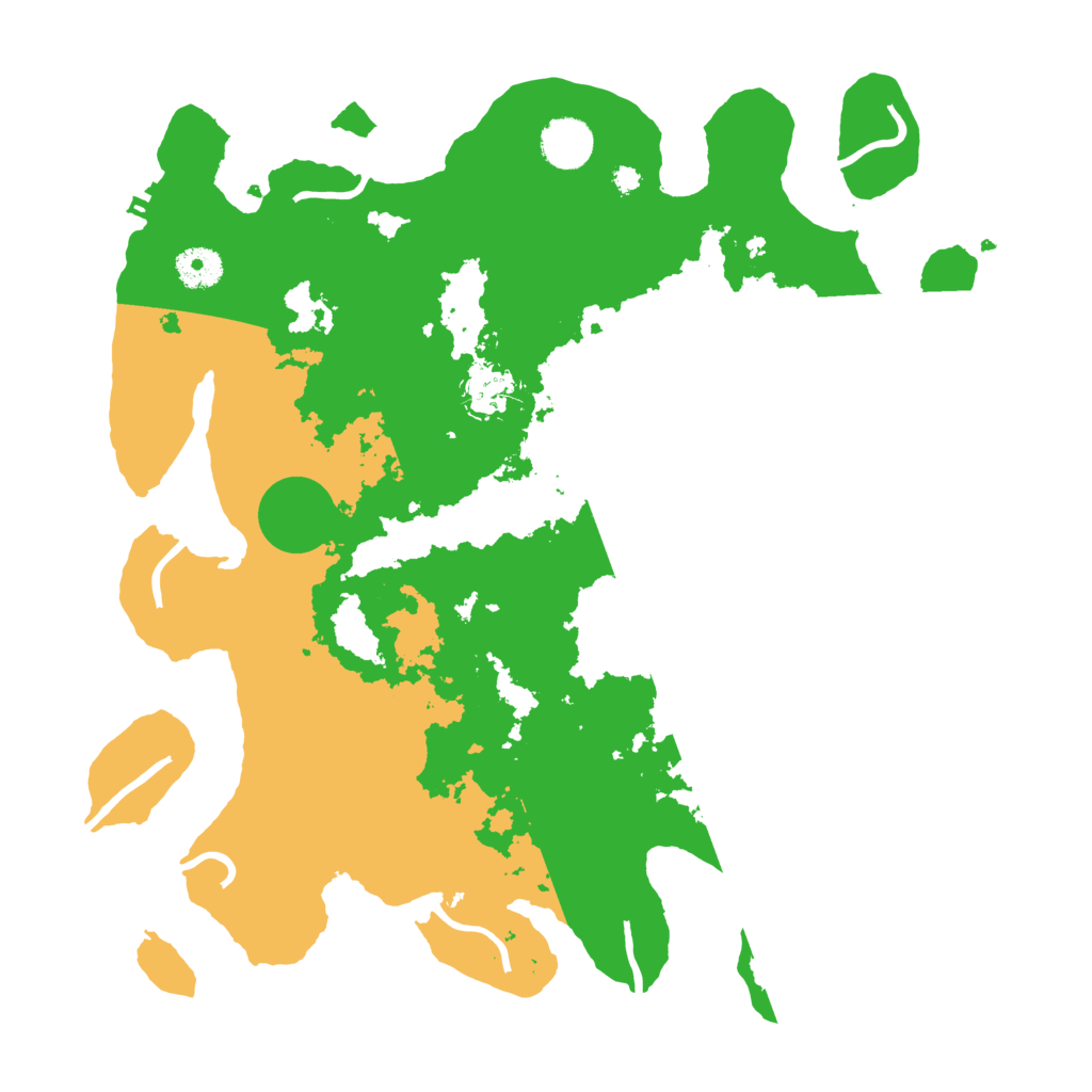 Biome Rust Map: Procedural Map, Size: 3750, Seed: 168182465