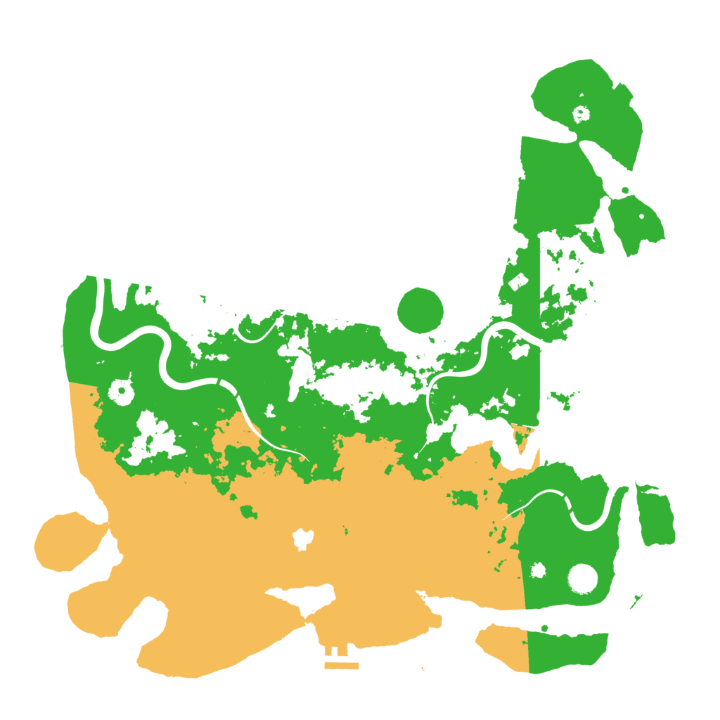 Biome Rust Map: Procedural Map, Size: 4250, Seed: 774953441